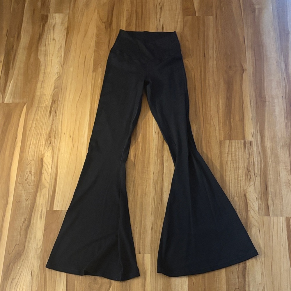 Black legging Flared Pants